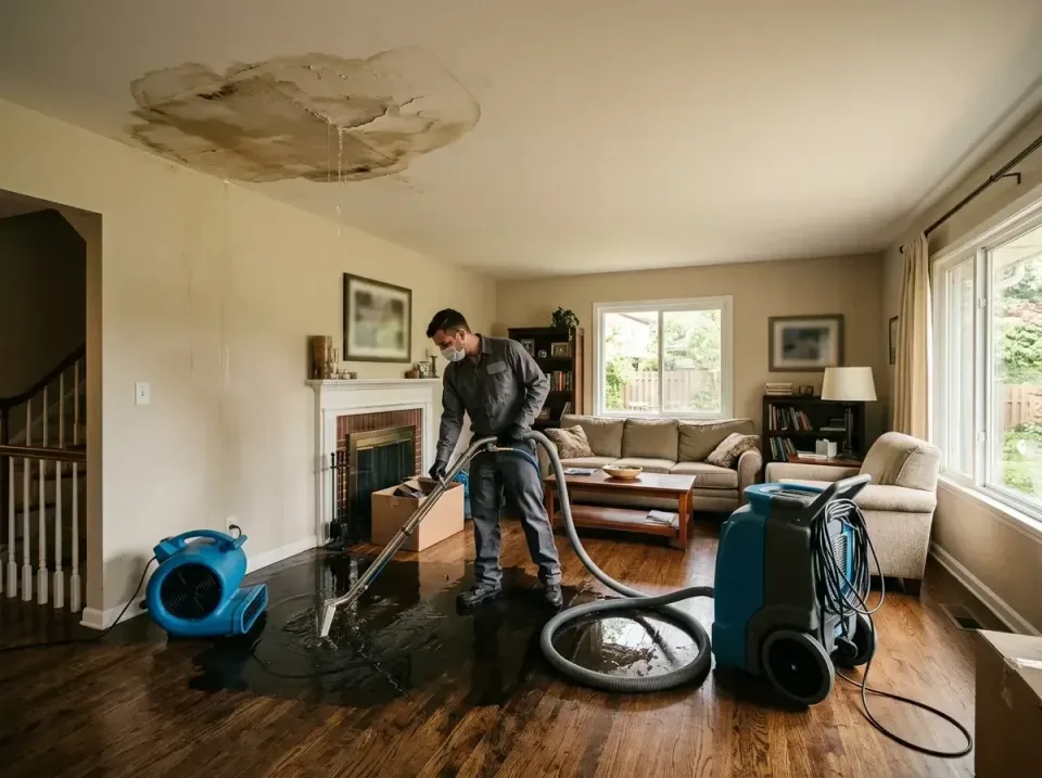 attic-pipe-burst-ceiling-drip-008 — frequently asked questions, Water Damage Restoration & Carpet Care in Oakboro, NC
